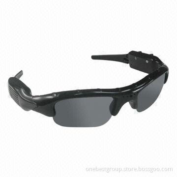 HD Sunglasses Digital Spy Camera, Can Convert to PC, 640 x 480-pixel Video Resolution